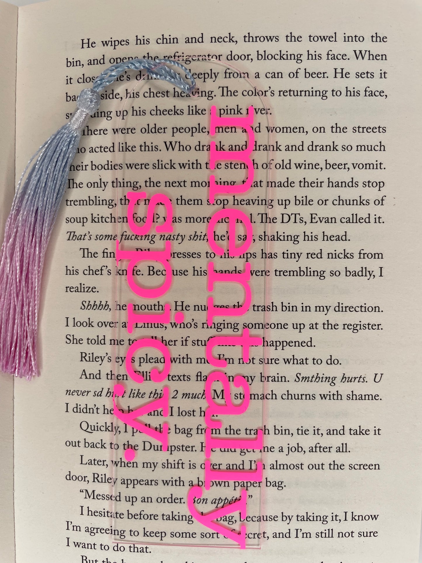 Mentally spicy bookmark