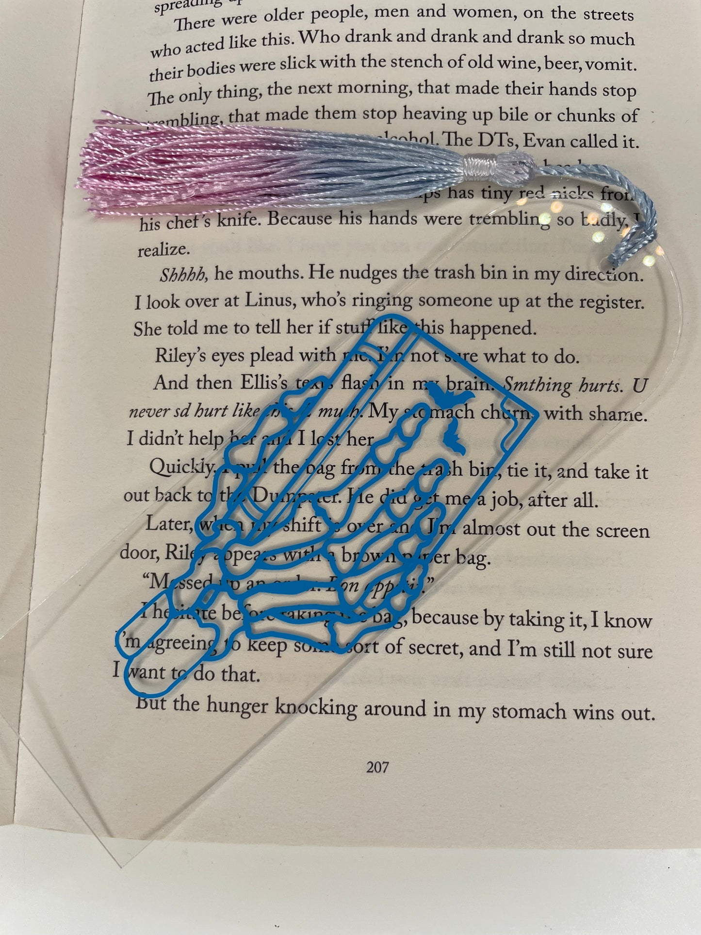 Halloween bookmark