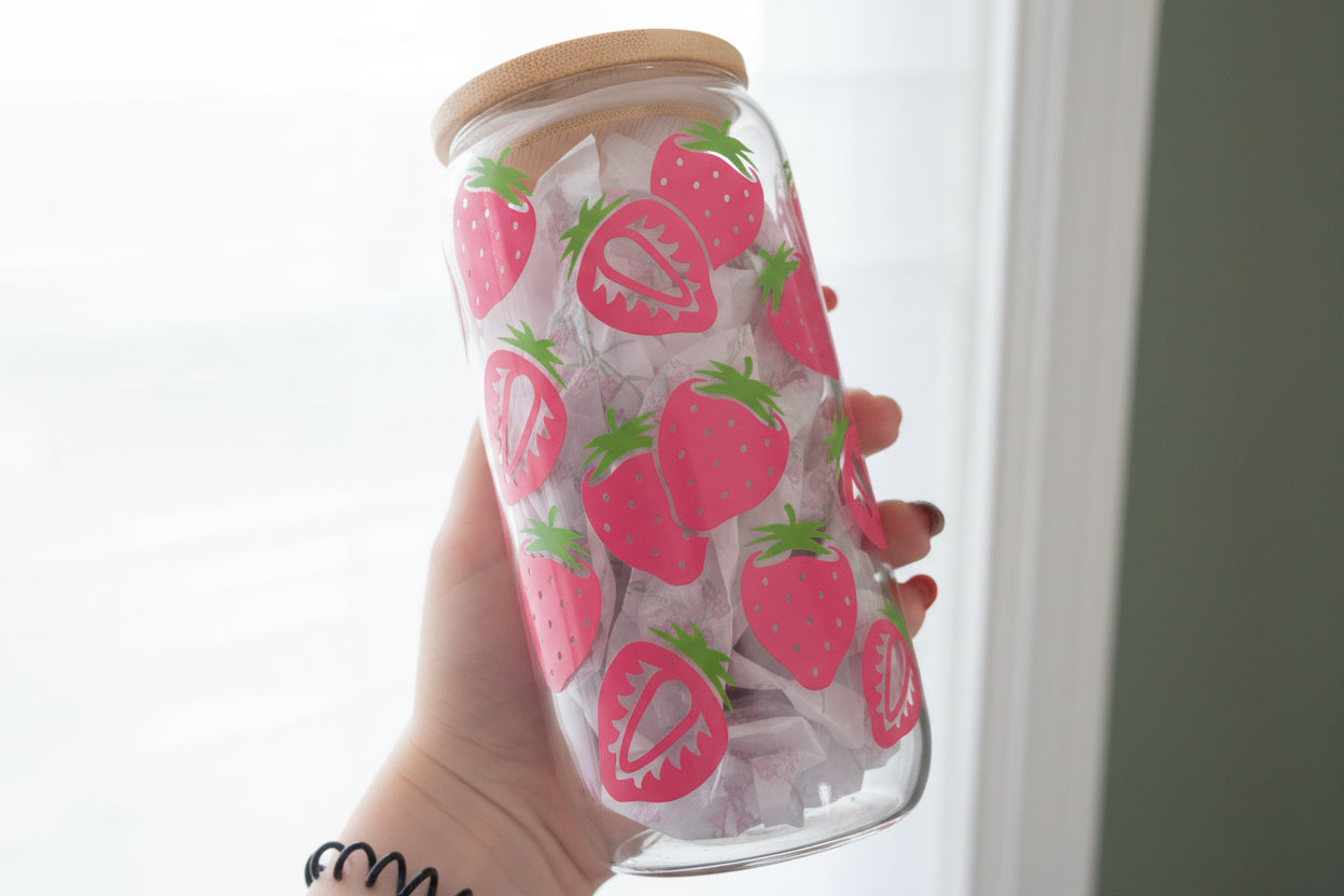 Strawberry 🍓 tumbler