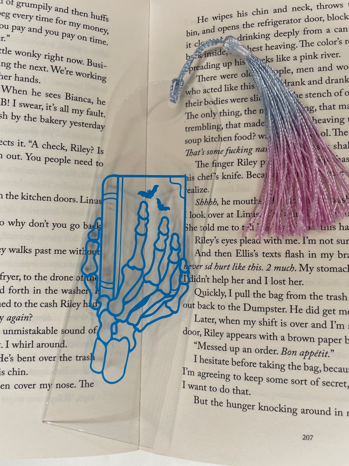Halloween bookmark