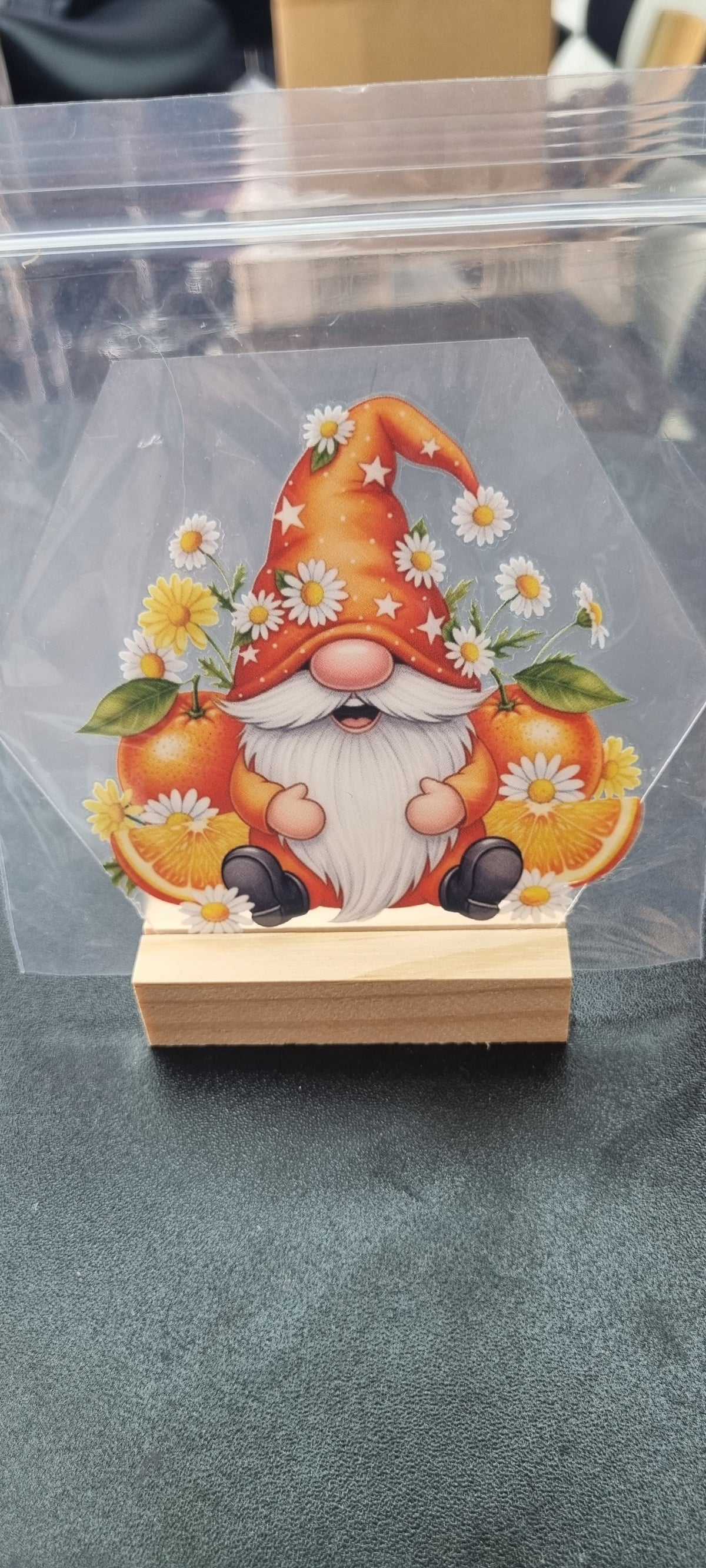 🍓🍋 Fruity Gnome Acrylic Coasters